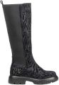 FLORIS VAN BOMMEL Hoge Laarzen Dames Sfw-80060 Bayli Zwart - Zwart