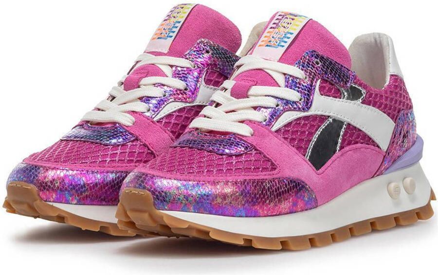 Floris van Bommel BLOKKI 07.06 Lage sneakersDames sneakers Roze - Foto 3