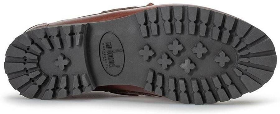 Floris van Bommel Boat Shoe 02.09 leren bootschoen rood bruin - Foto 3
