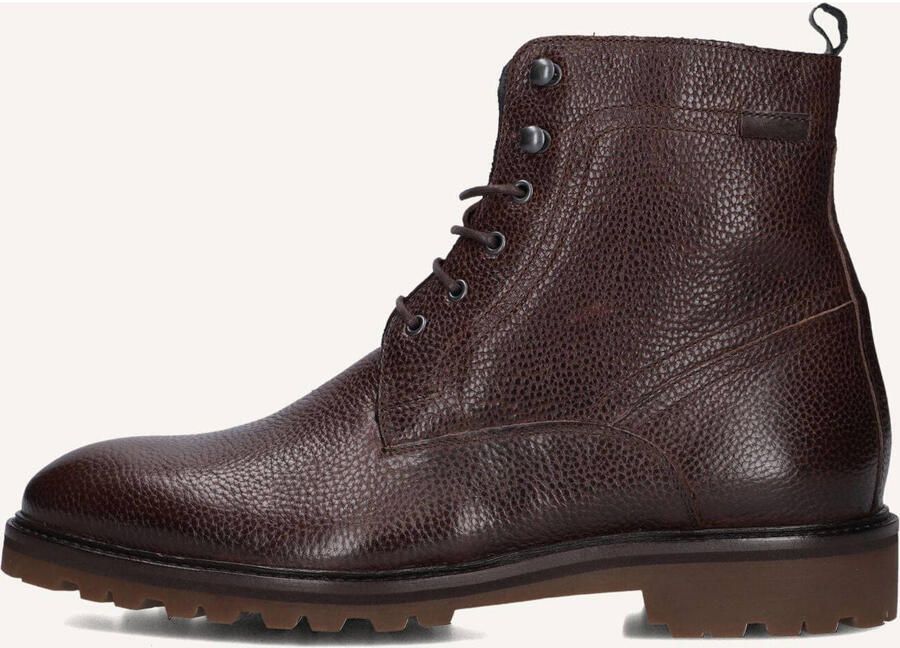 FLORIS VAN BOMMEL Veterboots Heren Sfm-80033 Sturdi Maat: 43⅓ Materiaal: Leer Kleur: Bruin - Foto 2