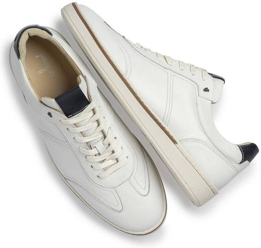 Floris van Bommel Bora 01.12 leren sneakers wit