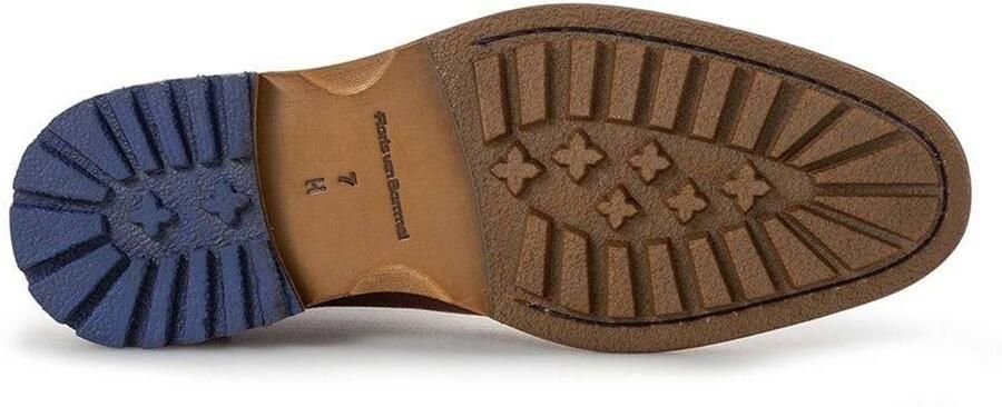Floris van Bommel Crepi 13.13 leren enkelboots cognac - Foto 3