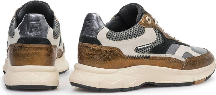 Floris van Bommel Daysi 03.09 leren sneakers brons zilver - Foto 2