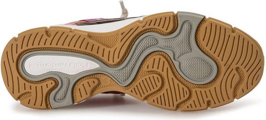 FLORIS VAN BOMMEL Lage Sneakers Dames Sfw-10152 Daysi Maat: 38 Materiaal: Leer Kleur: Goudkleurig - Foto 3