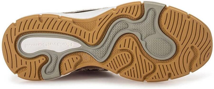 FLORIS VAN BOMMEL Lage Sneakers Dames Sfw-10167 Daysi Maat: 38 Materiaal: Leer Kleur: Bruin - Foto 3