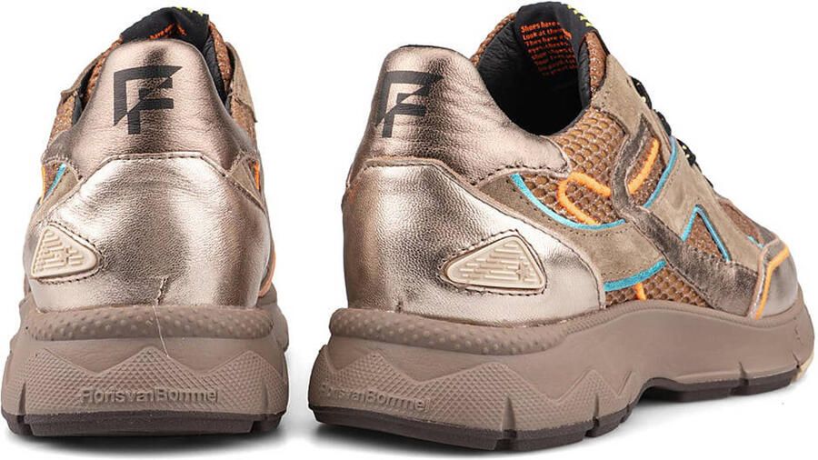 Floris van Bommel DAYSI 09.01 Lage sneakers Dames sneakers Metallics - Foto 2