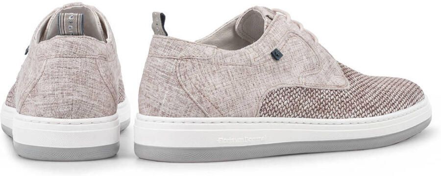 FLORIS VAN BOMMEL Veterschoenen Heren Sfm-30309 De Dijker Maat: 46 Materiaal: Textiel Kleur: Beige - Foto 7