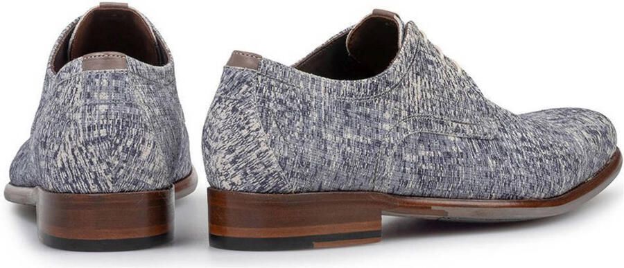 FLORIS VAN BOMMEL Nette Schoenen Heren Sfm-30316 De Draver Maat: 44 Materiaal: Suède Kleur: Blauw - Foto 8