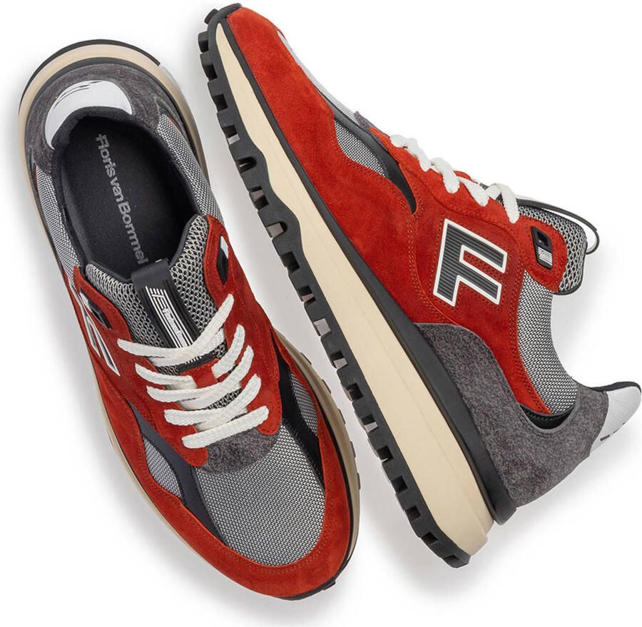 Floris van Bommel DE GRIPPER 01.04 Lage sneakersVrije tijdsschoenenHeren sneakers Bruin - Foto 2