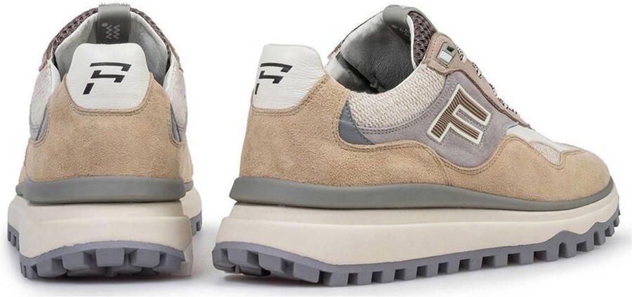 FLORIS VAN BOMMEL Lage Sneakers Heren Sfm-10238 De Gripper Maat: 44⅔ Materiaal: Suède Kleur: Beige - Foto 3