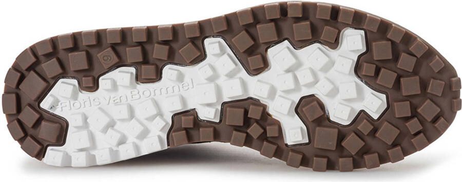 FLORIS VAN BOMMEL Lage Sneakers Heren Sfm-10178 De Zager Maat: 45⅓ Materiaal: Suède Kleur: Blauw - Foto 4