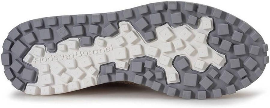 FLORIS VAN BOMMEL Lage Sneakers Heren Sfm-10238 De Gripper Maat: 46 Materiaal: Nubuck Kleur: Grijs - Foto 3