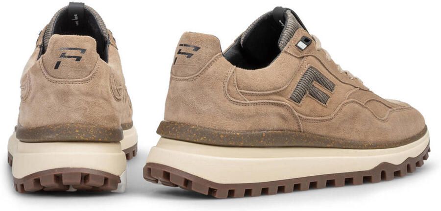 Floris van Bommel Sfm-10238 De Grippper Sneakers Suède Heren Taupe - Foto 3