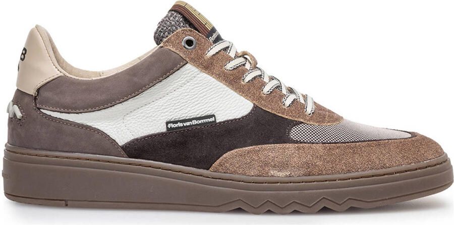 FLORIS VAN BOMMEL Lage Sneakers Heren Sfm-10172 De Gripper Maat: 39⅓ Materiaal: Nubuck Kleur: Grijs - Foto 6