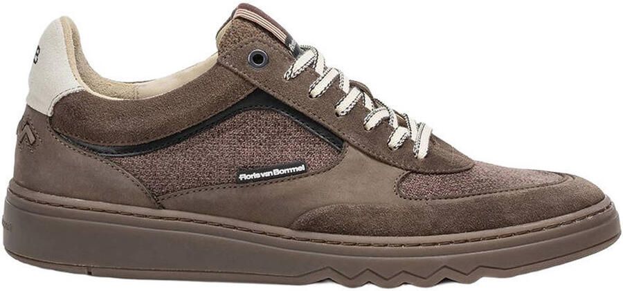 Floris van Bommel Sfm-10256 De Kupster Sneakers Textiel Heren Bruin