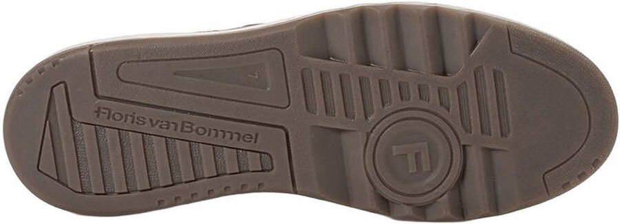 Floris van Bommel Sfm-10256 De Kupster Sneakers Textiel Heren Bruin - Foto 4