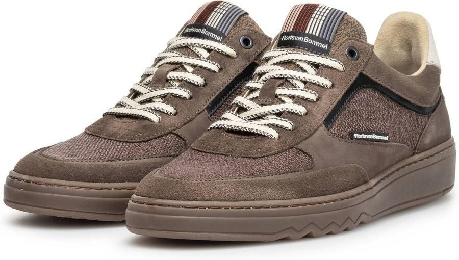 Floris van Bommel De Kupster 09.00 suède sneakers taupe - Foto 2