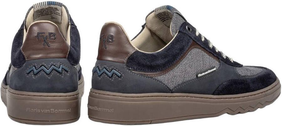 Floris van Bommel De Kupster 09.03 suède sneakers donkerblauw - Foto 3