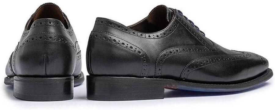 Floris van Bommel De Loper 04.06 leren veterschoenen zwart - Foto 3