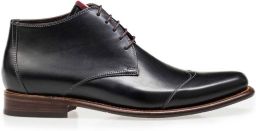 Floris van bommel 50007 De Marser 01.00 Black H-Wijdte Veter boots
