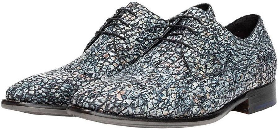 Floris van Bommel Sfm-30201 De Netter Nette schoenen Business Schoenen Heren Blauw - Foto 6