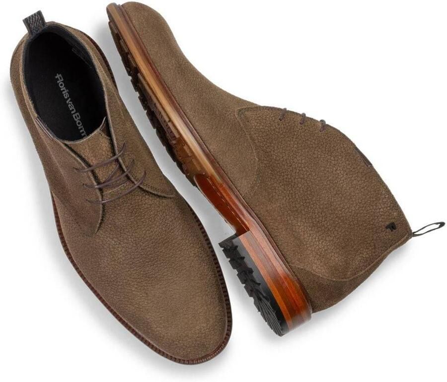 FLORIS VAN BOMMEL Veterboots Heren Sfm-50132 De Nomer ⅓ Suède Bruin - Foto 4
