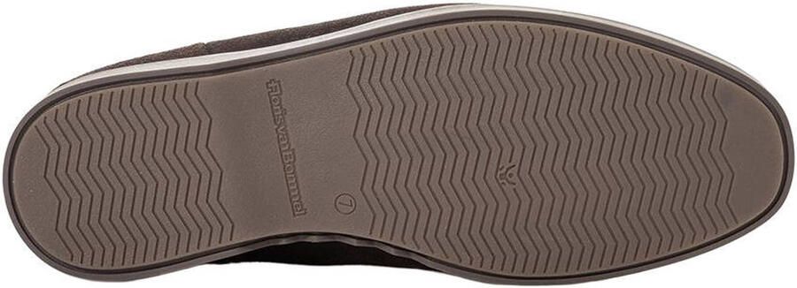 Floris van Bommel De Oister 07.02 suède chelsea boots donkerbruin - Foto 3