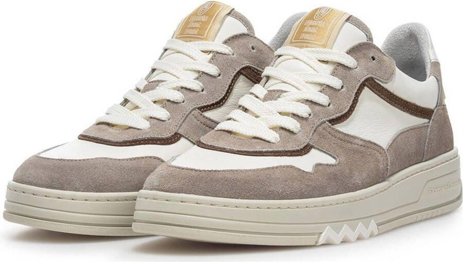 Floris van Bommel De Okker 01.16 suède sneakers lichtbruin - Foto 2