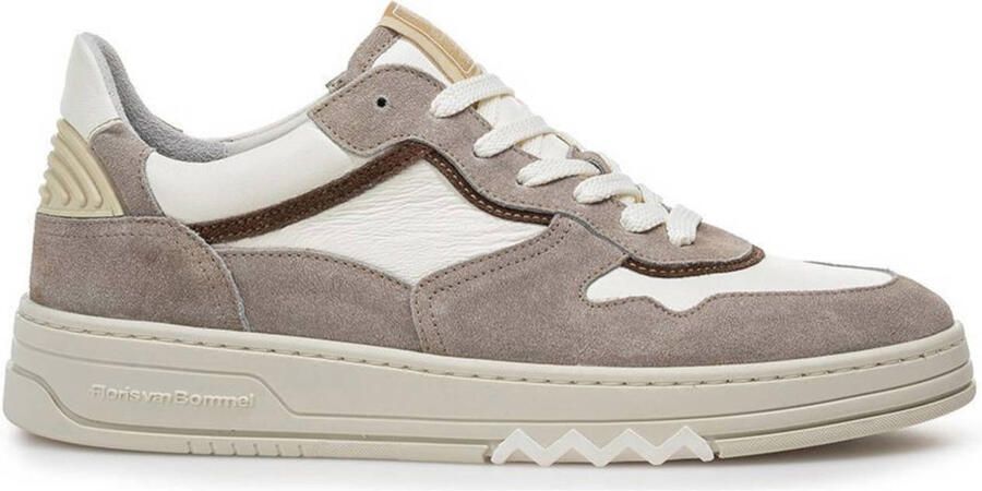 Floris van Bommel De Okker 01.16 suède sneakers lichtbruin