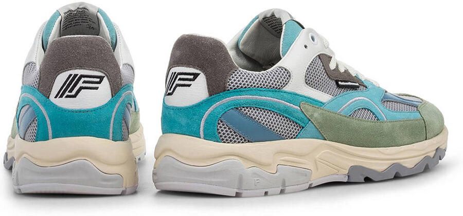 Floris van Bommel De Rezer 01.06 suède sneakers lichtblauw - Foto 2