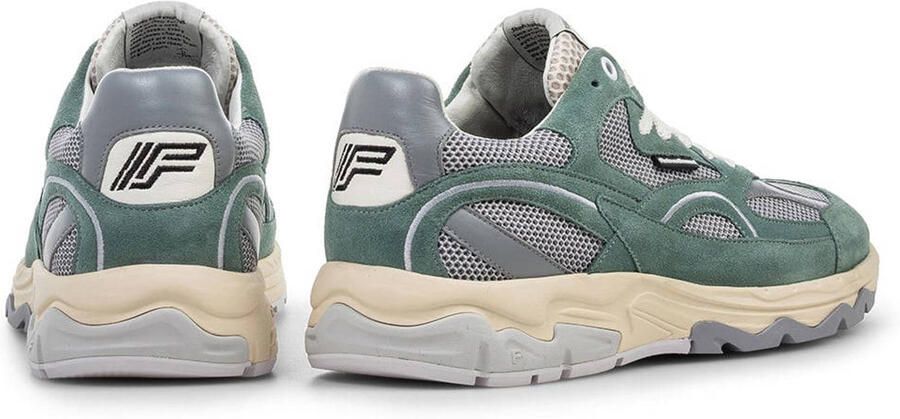 Floris van Bommel DE~GROMMER~07.00~~~~~~~~~~~~~~ Lage sneakersVrije tijdsschoenen Heren sneakers Groen - Foto 12