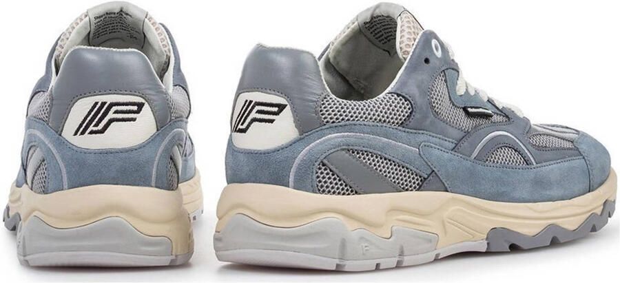 FLORIS VAN BOMMEL Lage Sneakers Heren Sfm-10258 De Rezer Maat: 38 Materiaal: Suède Kleur: Blauw - Foto 2