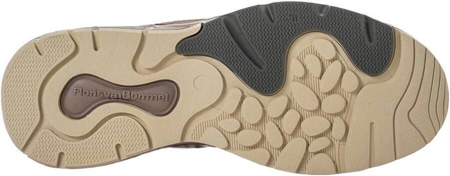 Floris van Bommel De Rezer 01.27 suède sneakers taupe - Foto 3