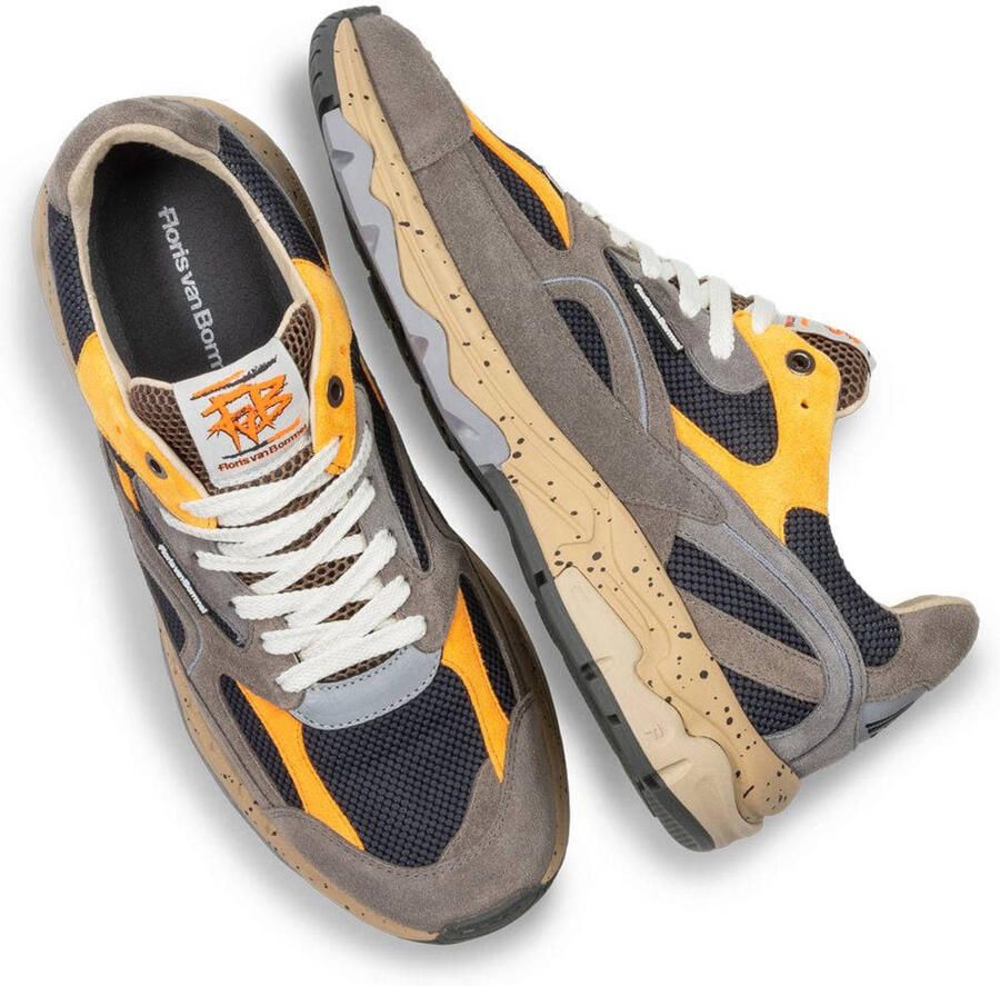 Floris van Bommel Sfm-10258 De Rezer Sneakers Textiel Heren Multi - Foto 2