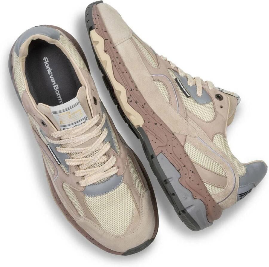 Floris van Bommel De Rezer 01.41 suède sneakers naturel - Foto 2