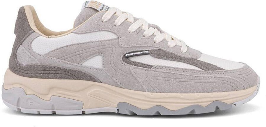 Floris van Bommel De Rezer 02.00 leren sneakers wit