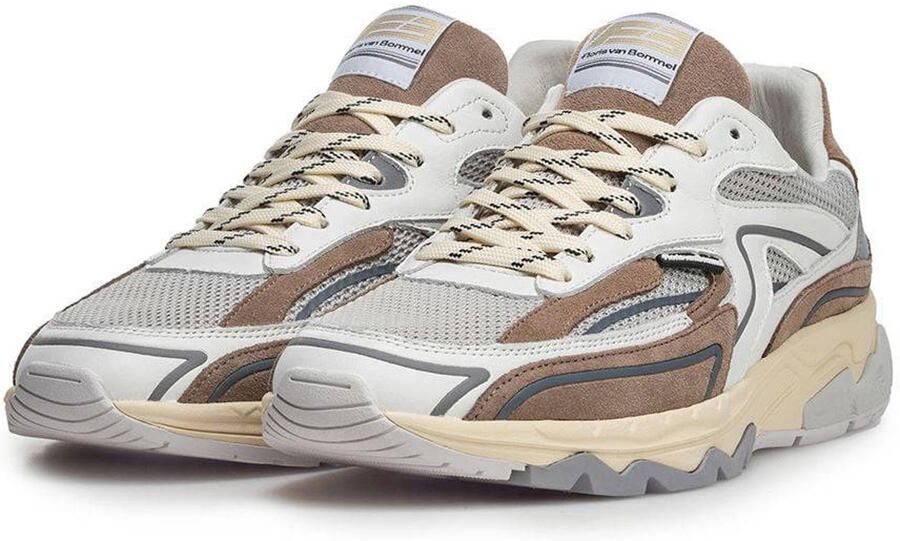 Floris van Bommel De Rezer 02.01 suède sneakers cognac - Foto 2
