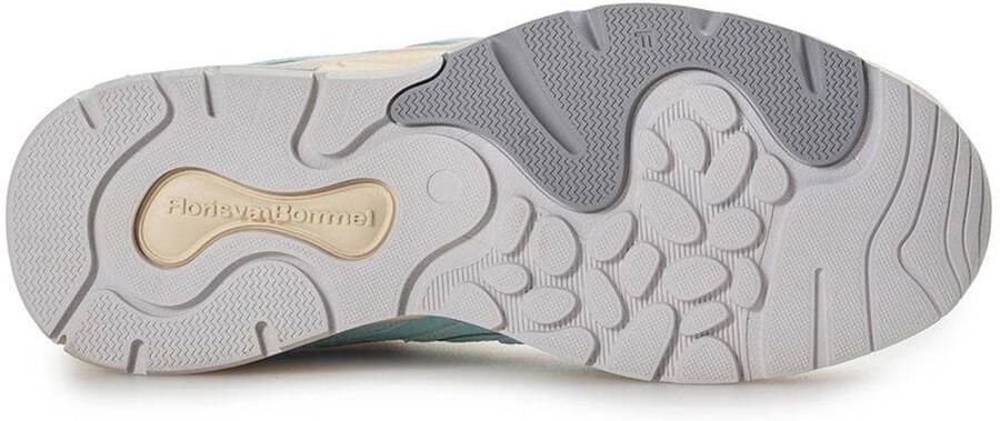 Floris van Bommel De Rezer 02.02 suède sneakers lichtblauw - Foto 3