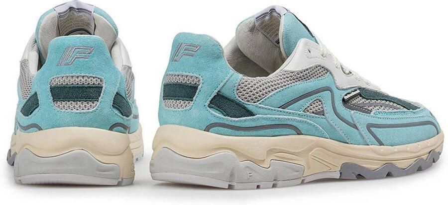 Floris van Bommel De Rezer 02.02 suède sneakers lichtblauw - Foto 2