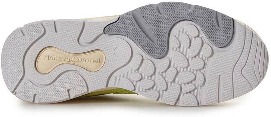 Floris van Bommel De Rezer 02.04 suède sneakers lichtgroen - Foto 3