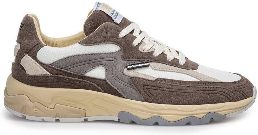Floris van Bommel De Rezer 02.09 suède sneakers taupe