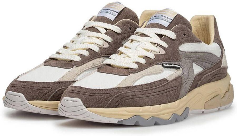 Floris van Bommel De Rezer 02.09 suède sneakers taupe - Foto 2