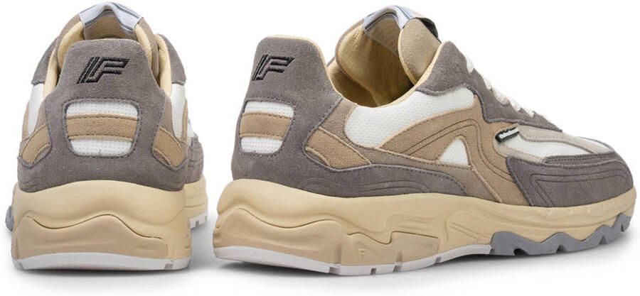 Floris van Bommel De Rezer 02.11 suède sneakers lichtgrijs - Foto 3