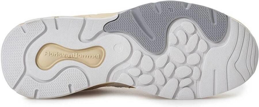 Floris van Bommel De Rezer 02.13 suède sneakers lichtbruin - Foto 3