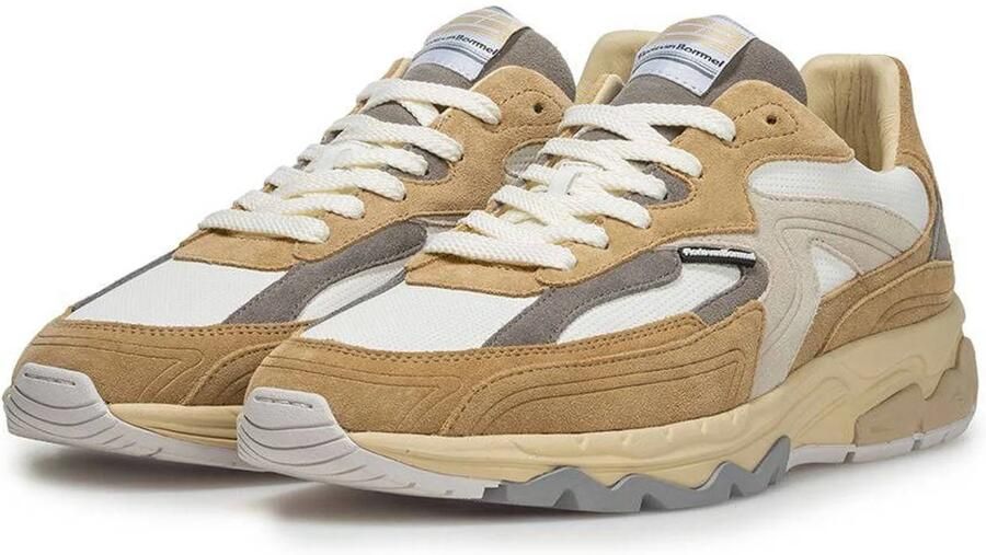 Floris van Bommel De Rezer 02.13 suède sneakers lichtbruin - Foto 2