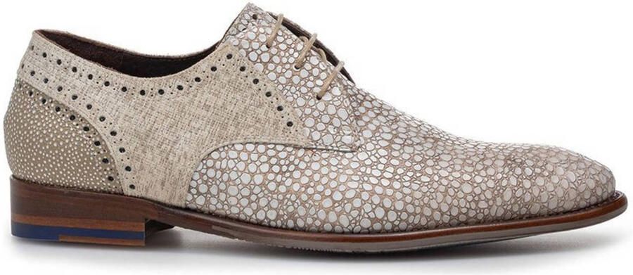 FLORIS VAN BOMMEL Nette Schoenen Heren Sfm-30361 De Stapper Maat: 43⅓ Materiaal: Leer Kleur: Beige - Foto 6
