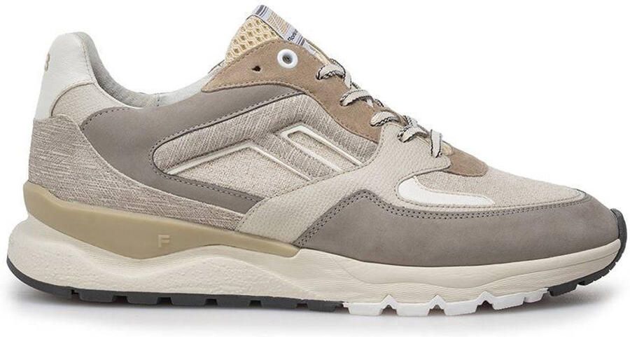 Floris van Bommel Sfm-10154 De Treener Sneakers Textiel Heren Beige