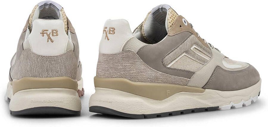 Floris van Bommel Sfm-10154 De Treener Sneakers Textiel Heren Beige - Foto 2