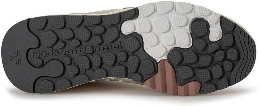 Floris van Bommel Sfm-10154 De Treener Sneakers Textiel Heren Beige - Foto 3