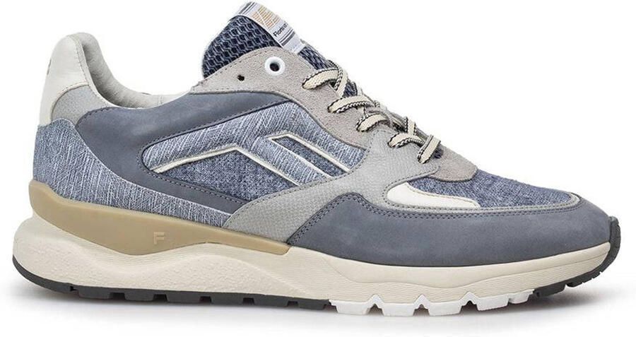 Floris van Bommel Sfm-10154 De Treener Sneakers Textiel Heren Blauw